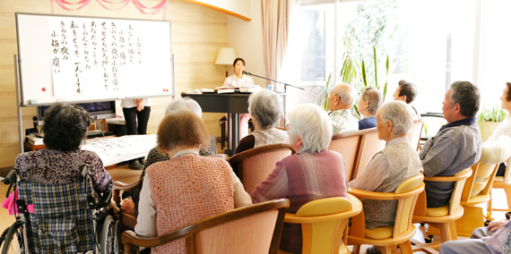 音楽療法の取り組み